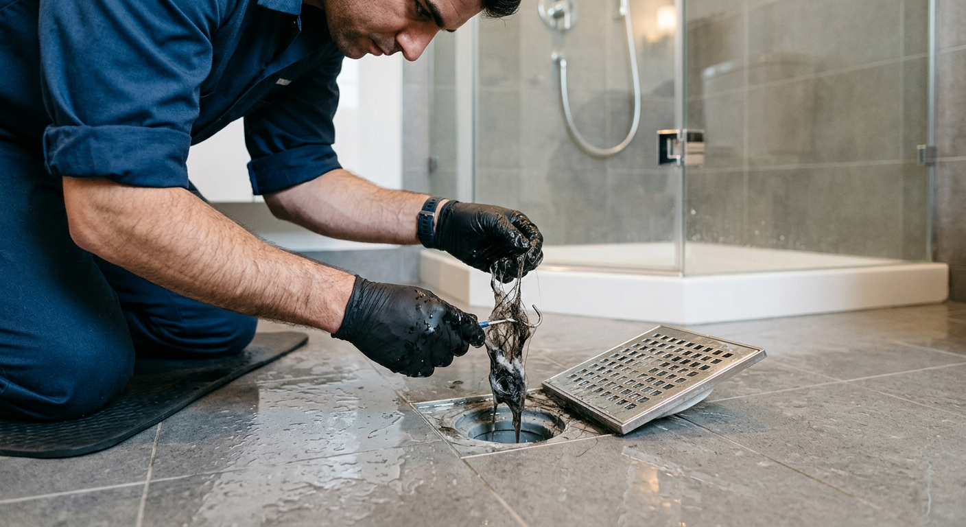 Débouchage douche baignoire plombier Enghien-les-Bains