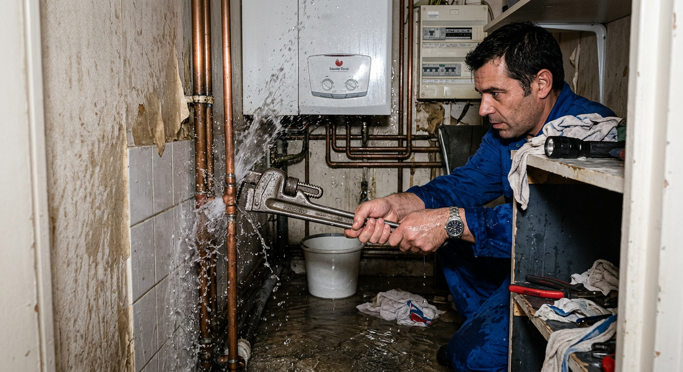 Fuite eau tuyauterie cuivre urgence Enghien-les-Bains