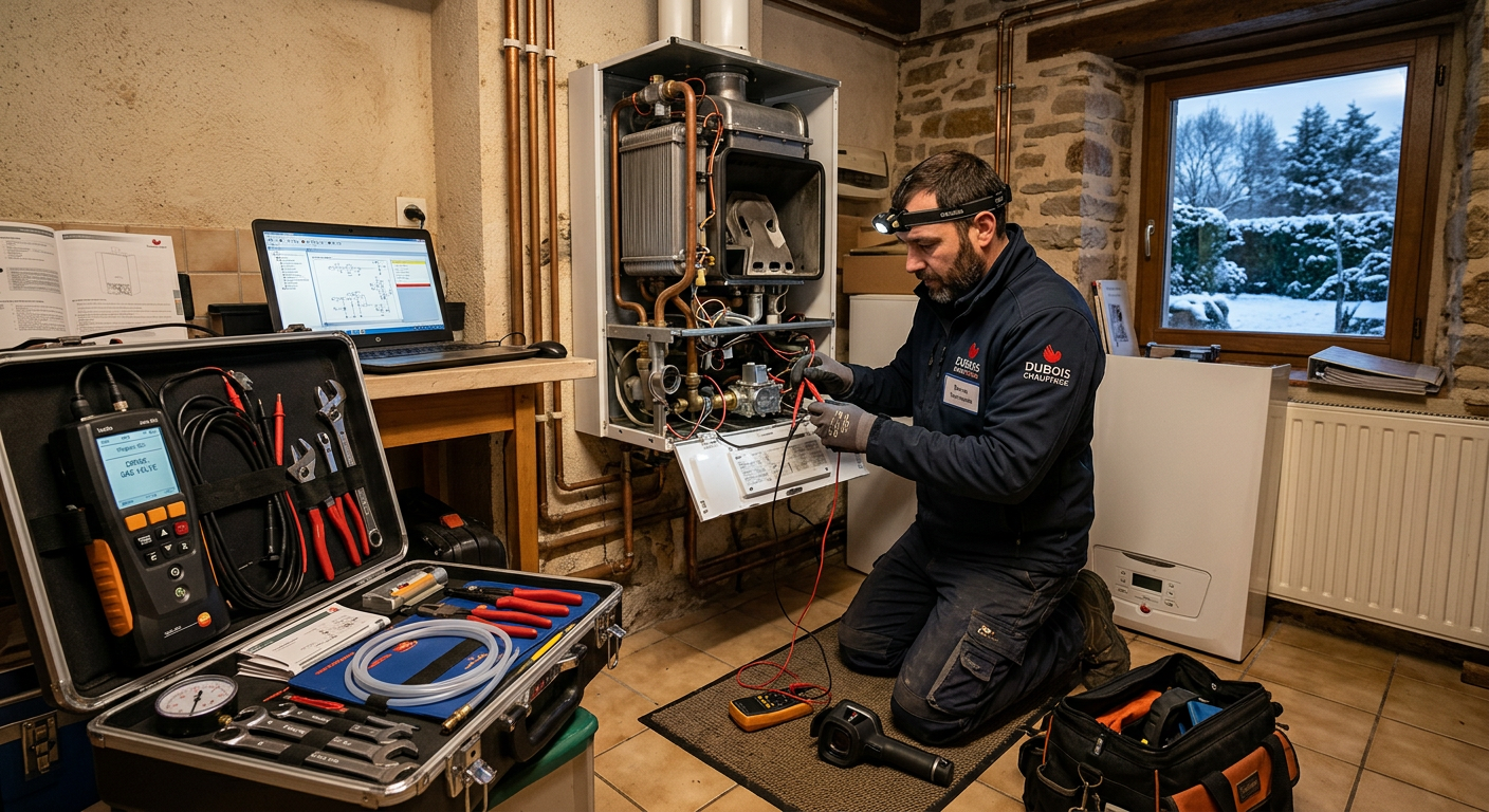 Panne chaudière urgence chauffagiste Enghien